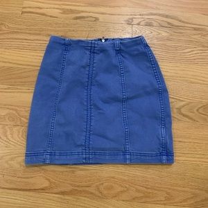 Free people mini skirt